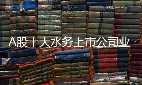 A股十大水务上市公司业绩分析:企业增收难增利 水务市场拓展